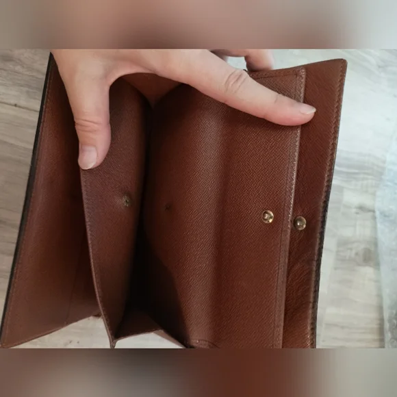 Louis Vuitton Monogram Porte Tresor International Trifold Long Wallet
